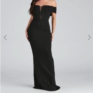 Off the Shoulder Formal Dress